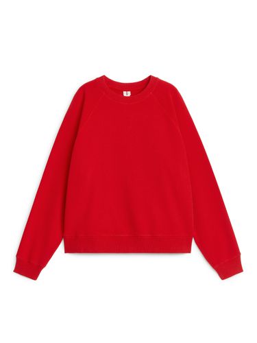 Weiches French-Terry-Sweatshirt Rot, Sweatshirts in Größe XS. Farbe: - Arket - Modalova