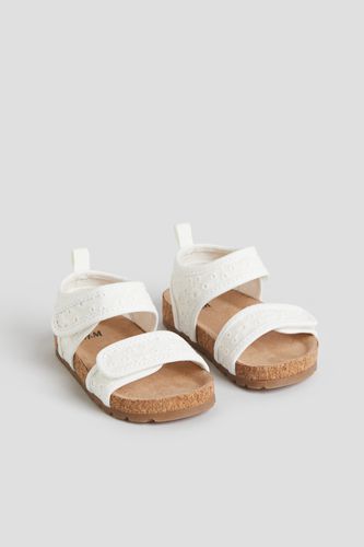 Sandalen Cremefarben in Größe 23. Farbe: - H&M - Modalova