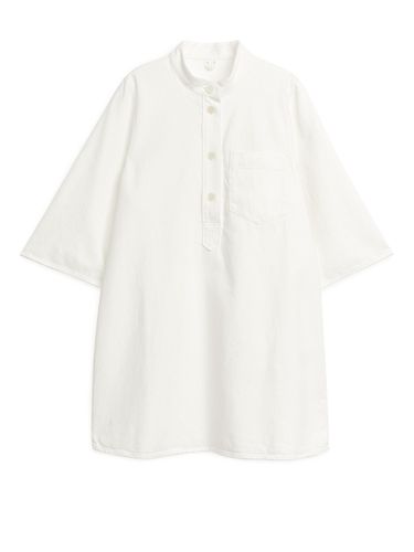 Tunikakleid aus Twill Weiß, Alltagskleider in Größe 44. Farbe: - Arket - Modalova
