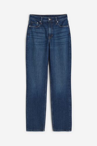 Slim Straight Ultra High Jeans Denimblau, Skinny in Größe 34. Farbe: - H&M - Modalova
