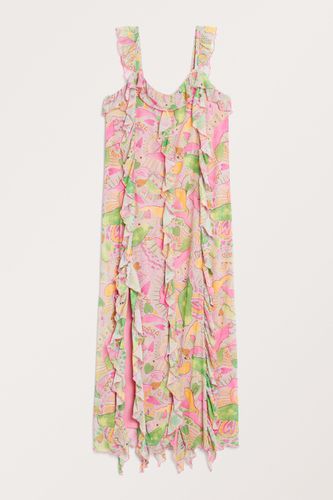 Kleid mit Chiffon-Rüschen Sommerliebe, Alltagskleider in Größe XXL. Farbe: - Monki - Modalova
