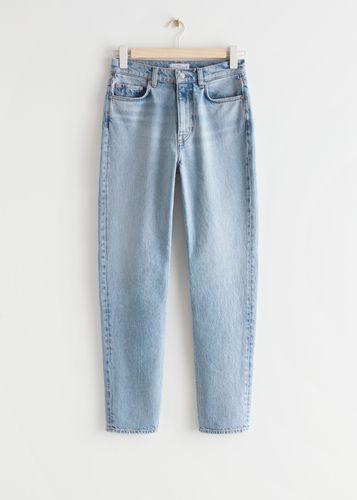 Tapered Jeans Hellblau, Baggy in Größe 24/28. Farbe: - & Other Stories - Modalova
