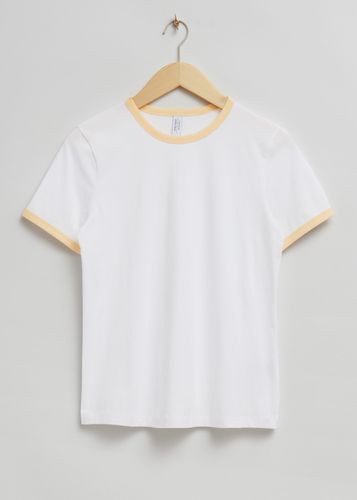T-Shirt aus Baumwolle Weiß in Größe XS. Farbe: - & Other Stories - Modalova