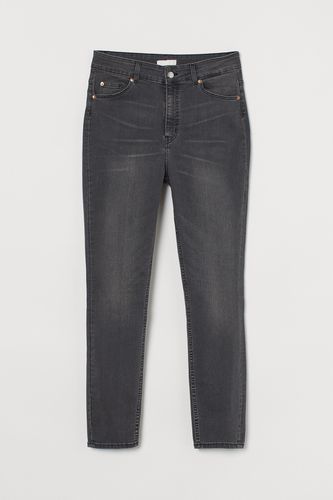 Skinny High Jeans Dunkelgrau in Größe 4XL. Farbe: - H&M - Modalova