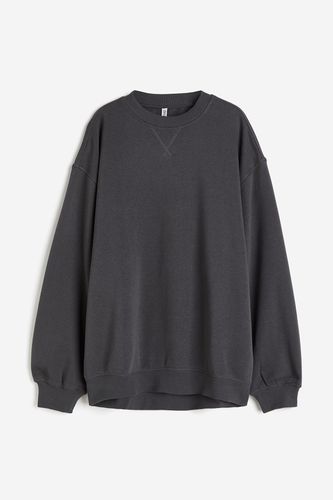 Oversized Sweatshirt Dunkelgrau, Sweatshirts in Größe XS. Farbe: - H&M - Modalova