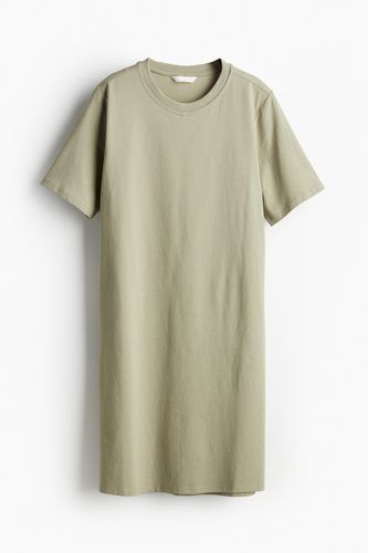 MAMA T-Shirt-Kleid mit Stillfunktion Helles Khakigrün, Kleider in Größe XS. Farbe: - H&M - Modalova