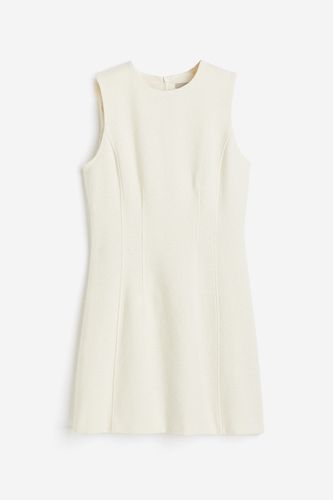Bouclé-Kleid Cremefarben, Alltagskleider in Größe XL. Farbe: - H&M - Modalova