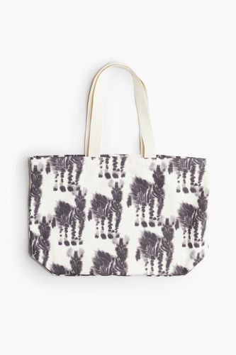 Gemusterte Tote Bag Weiß/Zebras, Taschen in Größe Onesize. Farbe: - H&M - Modalova