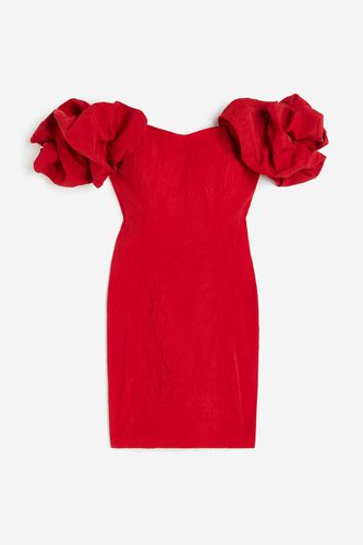 Off-Shoulder-Kleid Rot, Party kleider in Größe XS. Farbe: - H&M - Modalova