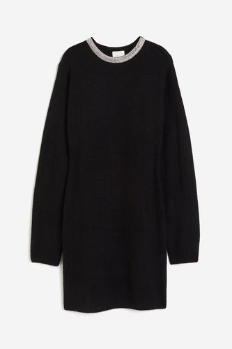 Kleid mit Strassverzierung Schwarz, Party kleider in Größe XS. Farbe: - H&M - Modalova