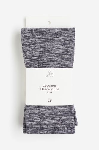 Fleece-Leggings Grau, Nylons & Strumpfhosen in Größe S. Farbe: - H&M - Modalova