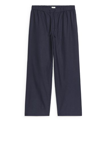Lockere Hose mit Kordelzug Dunkelblau, Pyjama-Sets in Größe XS. Farbe: - Arket - Modalova