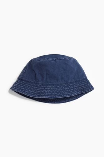 Bucket Hat aus Baumwolle Denimblau, Hut in Größe M/58. Farbe: - H&M - Modalova