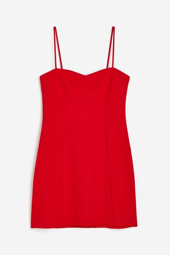 Ärmelloses Bodycon-Kleid Rot, Party kleider in Größe M. Farbe: - H&M - Modalova