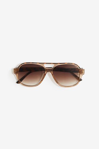 Sonnenbrille Beige/Schildpattmuster, Sonnenbrillen in Größe Onesize. Farbe: - H&M - Modalova