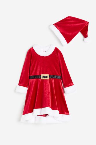 Teiliges Set Rot/Weihnachtsmann, Kleidung Sets in Größe 98/104. Farbe: - H&M - Modalova
