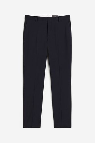 Anzughose Slim Fit Marineblau, Anzughosen in Größe 44. Farbe: - H&M - Modalova