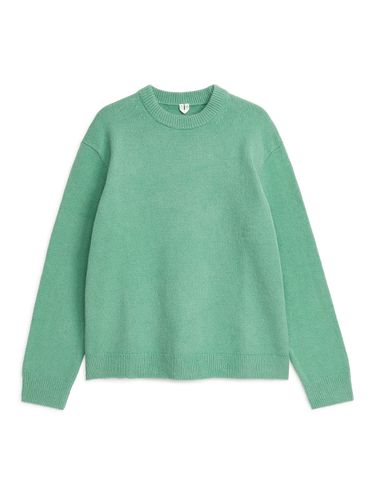 Pullover aus Baumwollmix Blassgrün in Größe S. Farbe: - Arket - Modalova