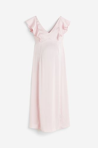 MAMA Kleid mit Volants Hellrosa, Kleider in Größe S. Farbe: - H&M - Modalova