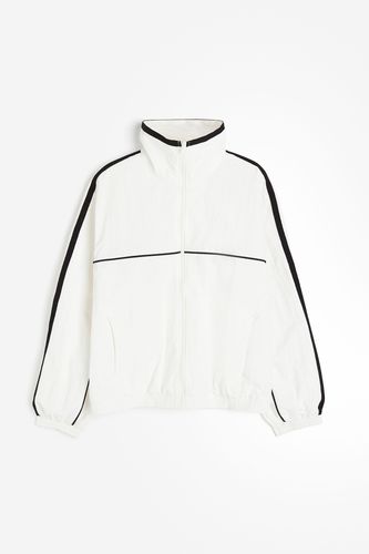 Nylon-Windjacke Cremefarben, Jacken in Größe L. Farbe: - H&M - Modalova