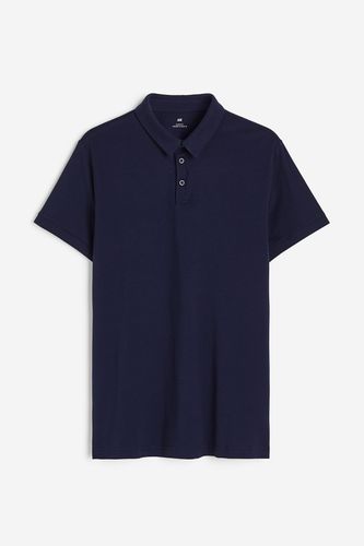 Poloshirt in Slim Fit Marineblau, Poloshirts Größe XXXL. Farbe: - H&M - Modalova