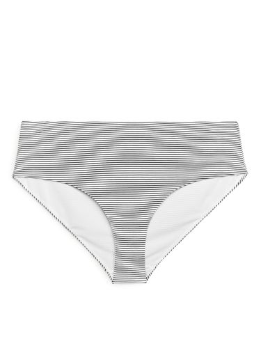 Gestreiftes Bikinihöschen Weiß/Blau, Bikini-Unterteil in Größe 34. Farbe: - Arket - Modalova