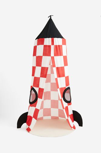 Raketen-Lesezelt Rot/Kariert, Spielzeug in Größe Onesize. Farbe: - H&m Home - Modalova