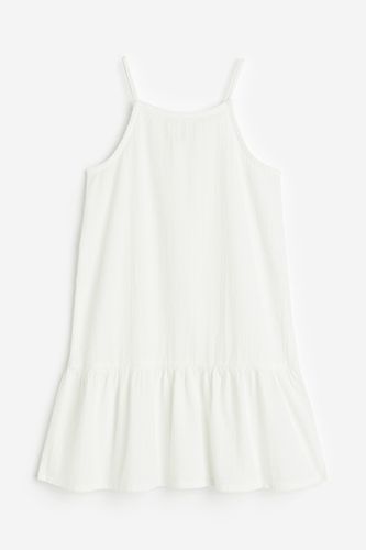 Ärmelloses Baumwollkleid Weiß, Kleider in Größe 134. Farbe: - H&M - Modalova