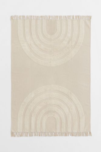 Großer Teppich mit getuftetem Motiv Beige/Regenbogen, Teppiche in Größe 140x200 cm. Farbe: - H&m Home - Modalova