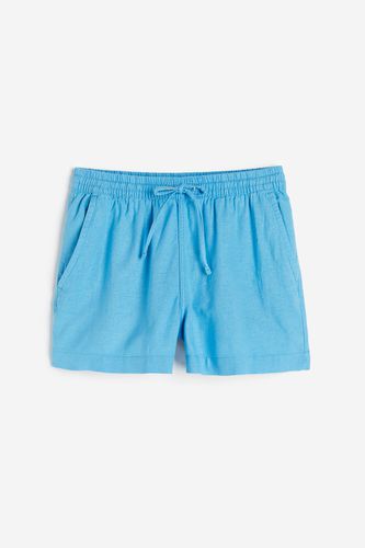 Shorts aus Leinenmix Blau in Größe XL. Farbe: - H&M - Modalova