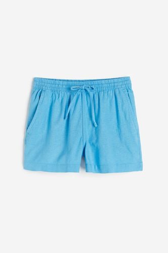 Shorts aus Leinenmix Blau in Größe XXL. Farbe: - H&M - Modalova