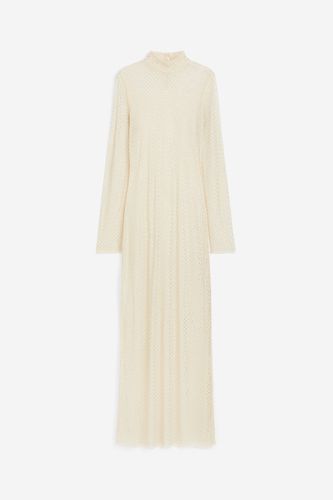 Kleid mit Strassverzierung Hellbeige, Party kleider in Größe S. Farbe: - H&M - Modalova