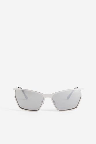 Sonnenbrille Silberfarben, Sonnenbrillen in Größe Onesize. Farbe: - H&M - Modalova