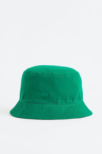 Bucket Hat aus Baumwolle Grün, Hut in Größe 128/146. Farbe: - H&M - Modalova