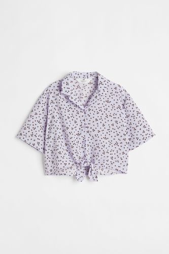 Bluse zum Binden Helllila, Hemden & Blusen in Größe 152. Farbe: - H&M - Modalova