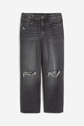 Baggy Low Jeans Schwarz in Größe 32. Farbe: - H&M - Modalova