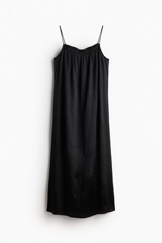 Slipkleid aus Satin Schwarz, Alltagskleider in Größe XS. Farbe: - H&M - Modalova