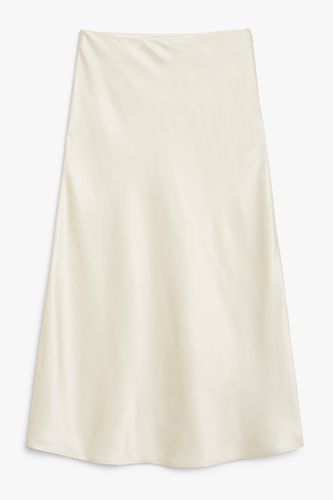 Satin Midi Skirt , Röcke in Größe 40 - Monki - Modalova