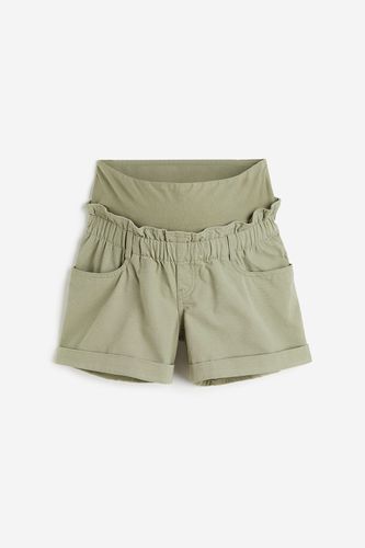 MAMA Paperbag-Shorts Khakigrün, Unterwäsche in Größe XL. Farbe: - H&M - Modalova