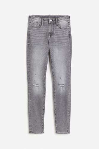 Skinny Regular Ankle Jeans Grau in Größe 36. Farbe: - H&M - Modalova