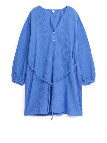 Minikleid aus Baumwolle Blau, Alltagskleider in Größe 34. Farbe: - Arket - Modalova