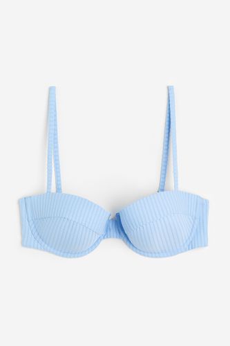 Balconette-Bikinitop Hellblau, Bikini-Oberteil in Größe 70B. Farbe: - H&M - Modalova