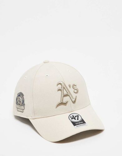 Oakland Athletics - Cappellino color crema - 47 Brand - Modalova