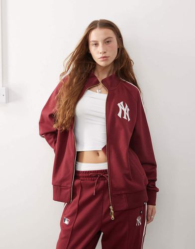 NY Yankees - Giacca sportiva bordeaux in coordinato - 47 Brand - Modalova