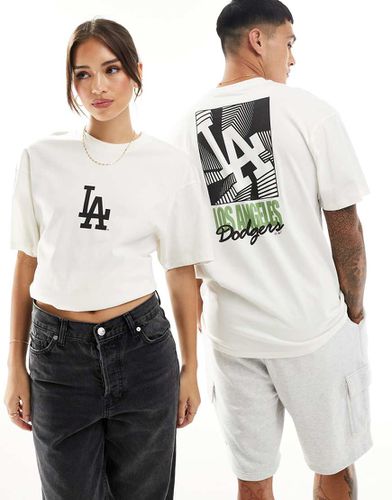 T-shirt unisex sporco con grafica Los Angeles Dodgers - 47 Brand - Modalova