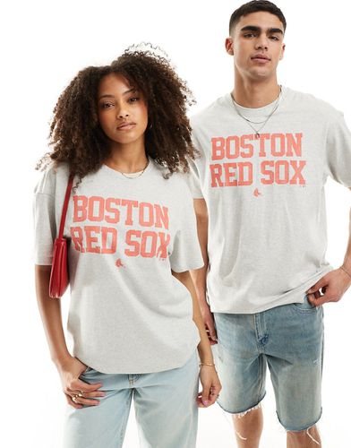 T-shirt unisex mélange con scritta Boston Red Sox - 47 Brand - Modalova