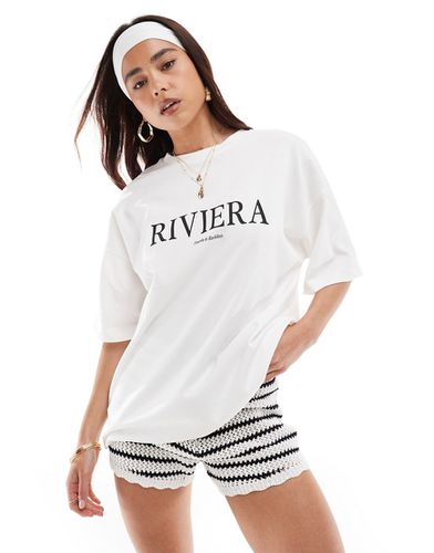 Riviera - T-shirt da spiaggia sporco - 4th & Reckless - Modalova