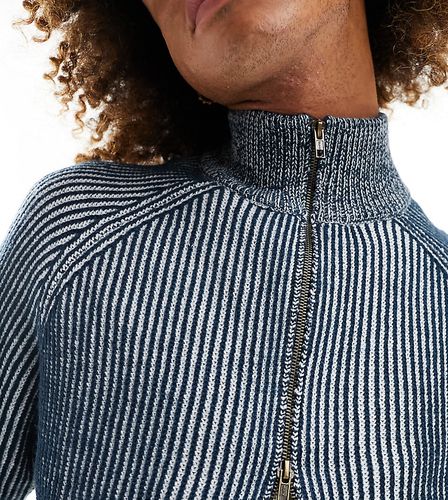 Maglione in maglia con a pieghe con zip con doppia estremità - Collusion - Modalova