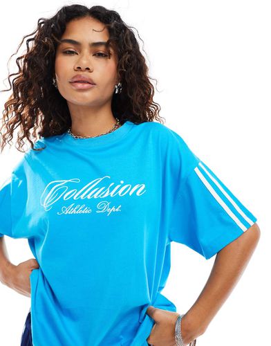 T-shirt sportiva con brand - Collusion - Modalova