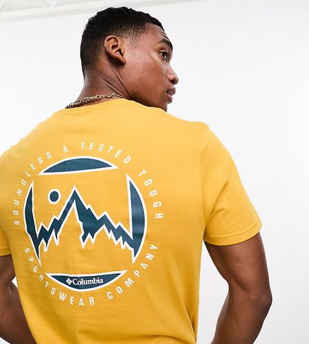 Brice Creek - T-shirt gialla - In esclusiva per ASOS - Columbia - Modalova